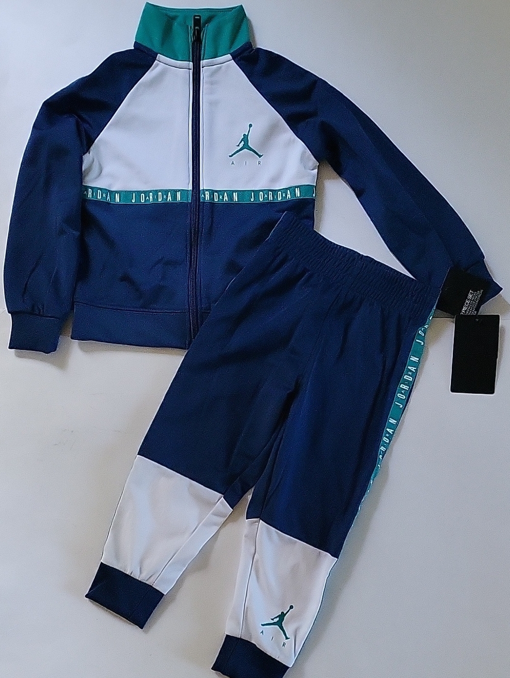 Air Jordan Toddler boys 2pc Pants set Tracksuit 3T Blue